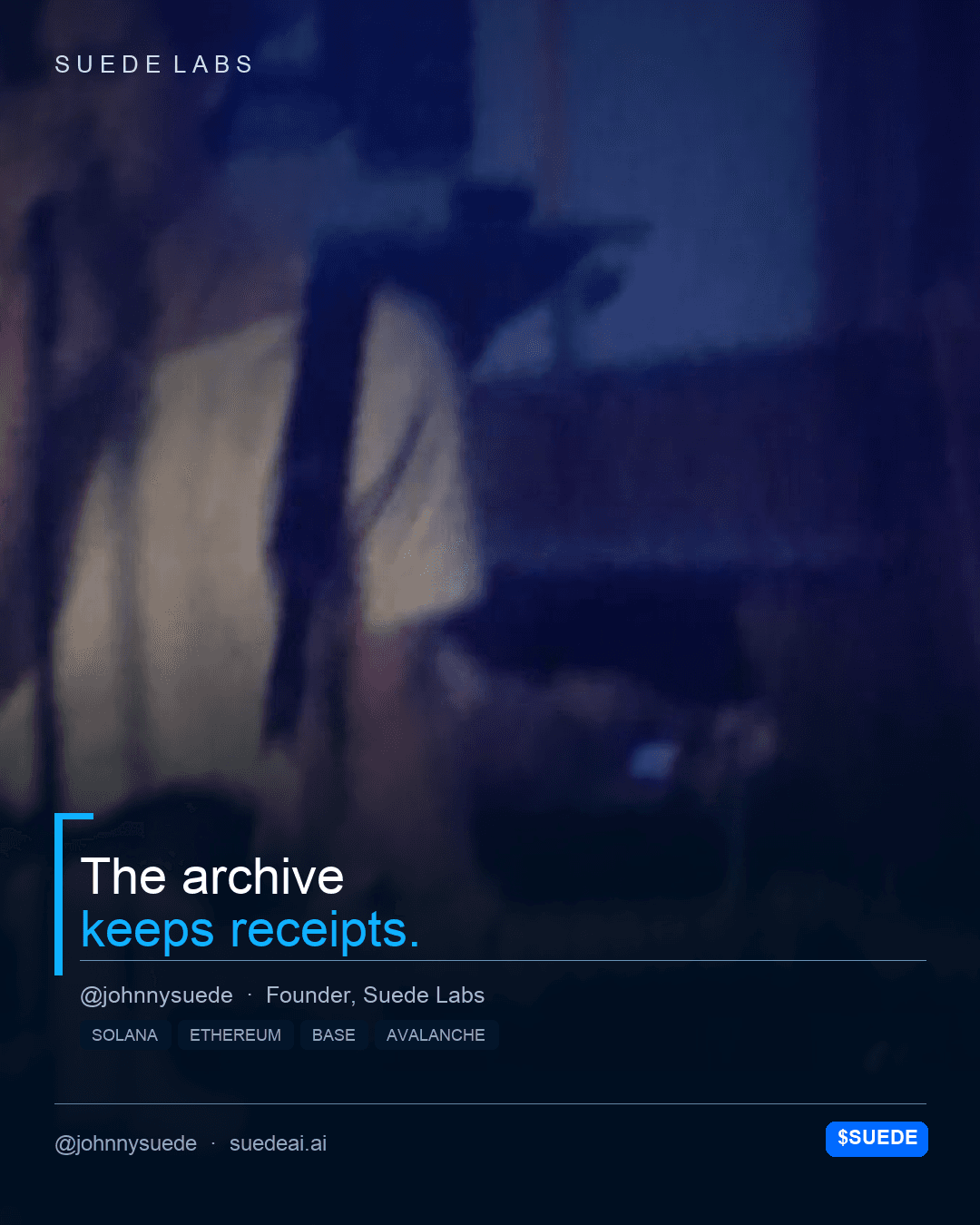 Jason Colapietro founder profile, Suede AI rights and provenance — archive