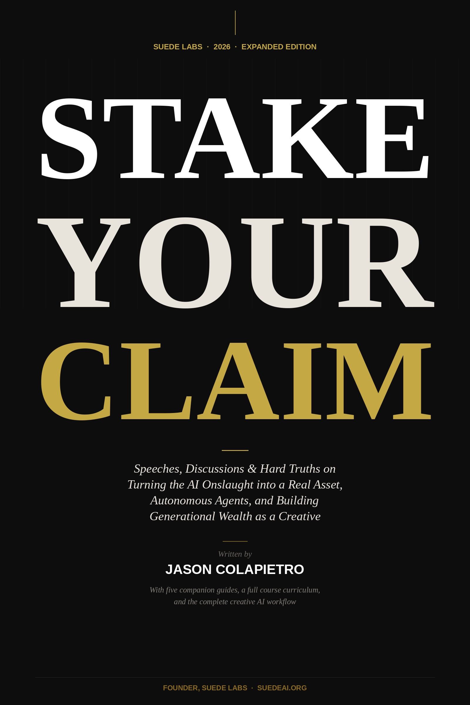 Stake Your Claim cover by Jason Colapietro